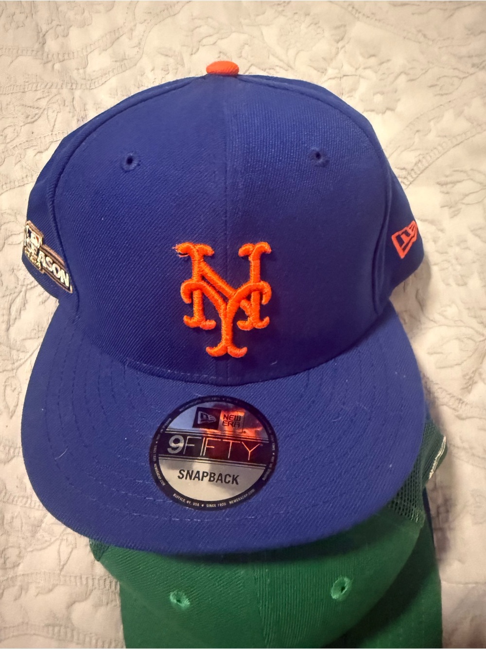 New Era New York Mets Blue & Orange 2024 post season Snapback Cap